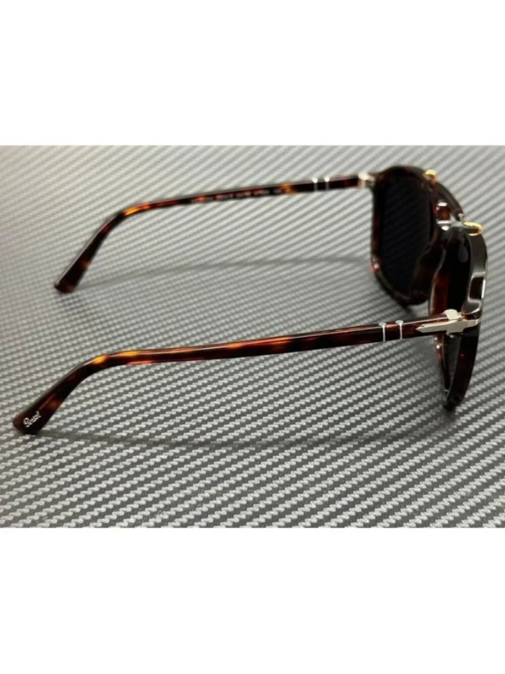 New Persol Men Havana Brown Sunglasses 57-20-145